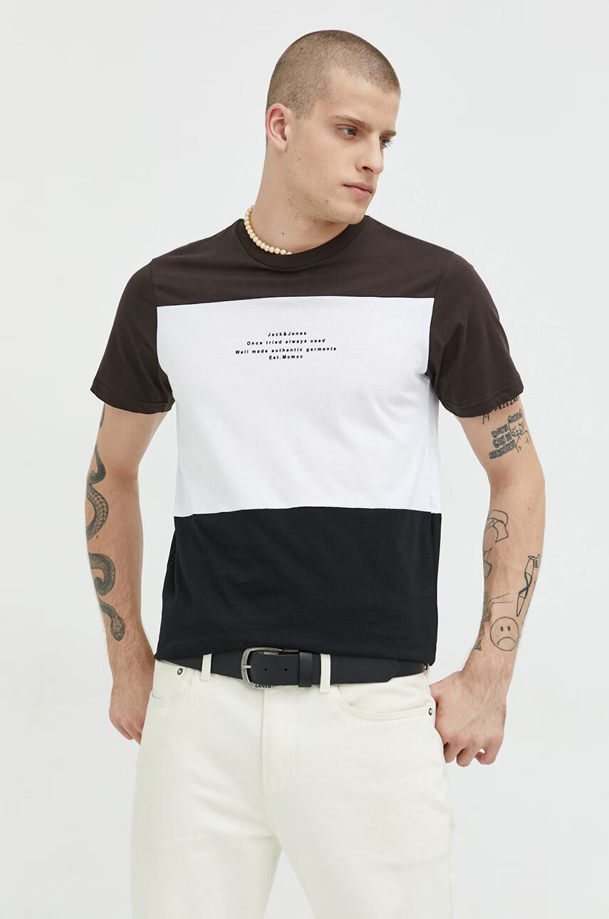 Jack & Jones Памучна тениска - Pepit.bg