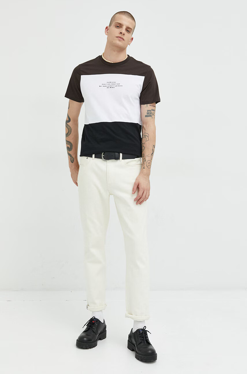 Jack & Jones Памучна тениска - Pepit.bg