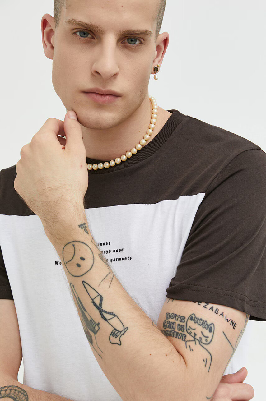 Jack & Jones Памучна тениска - Pepit.bg