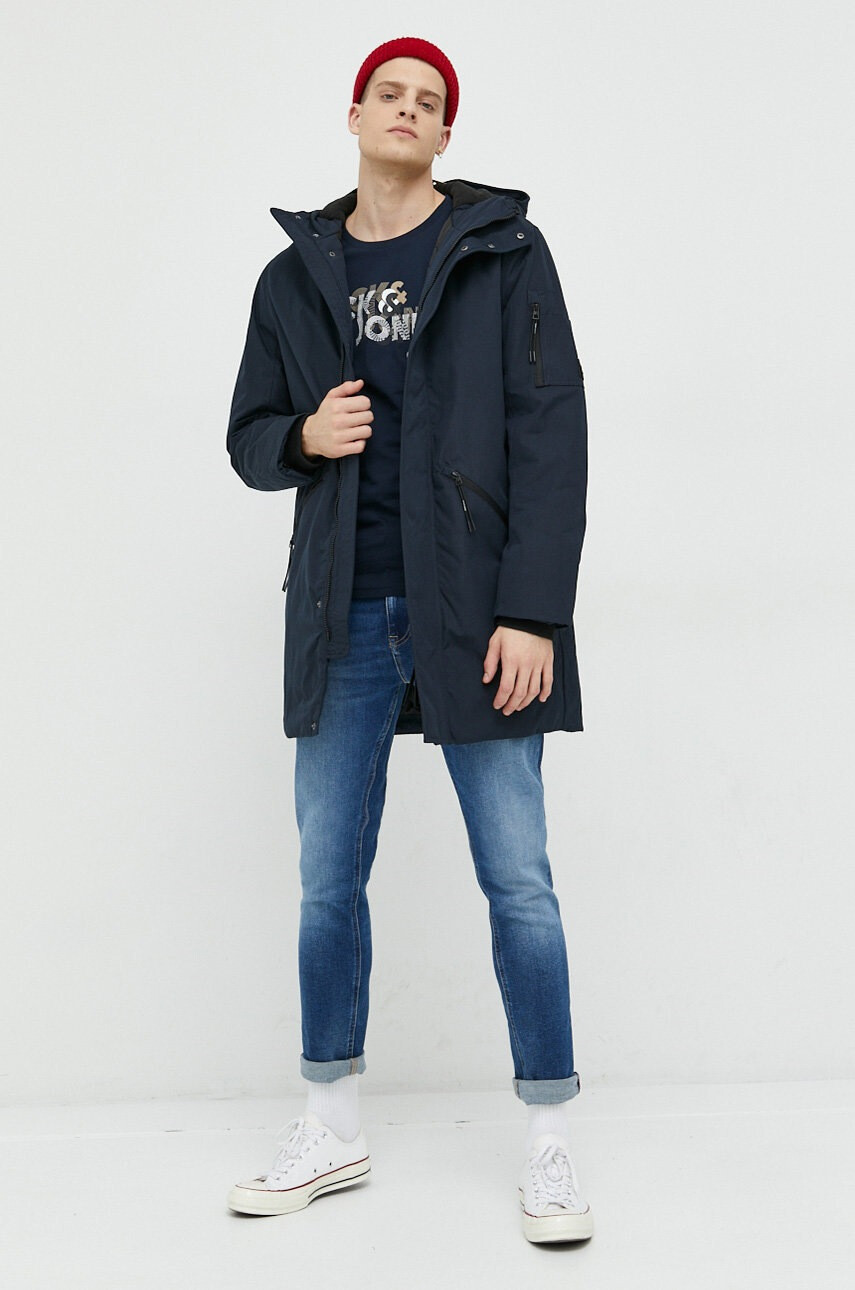 Jack & Jones Памучна тениска - Pepit.bg