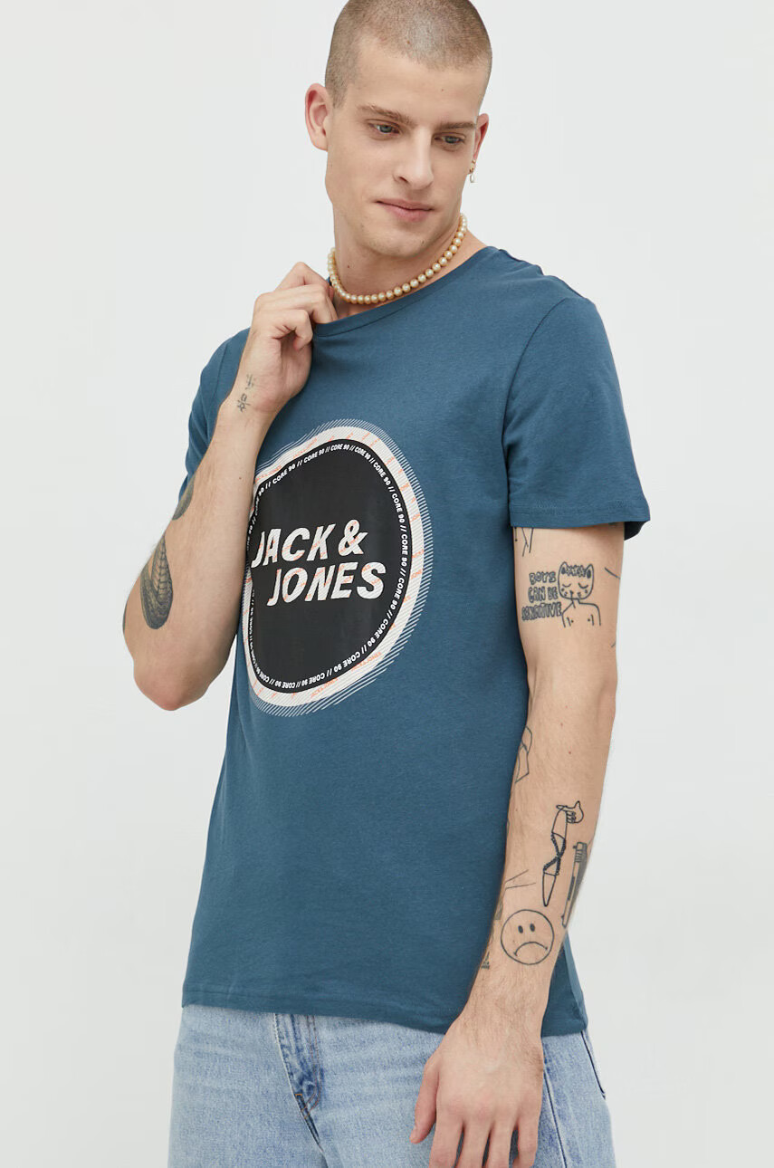 Jack & Jones Памучна тениска - Pepit.bg