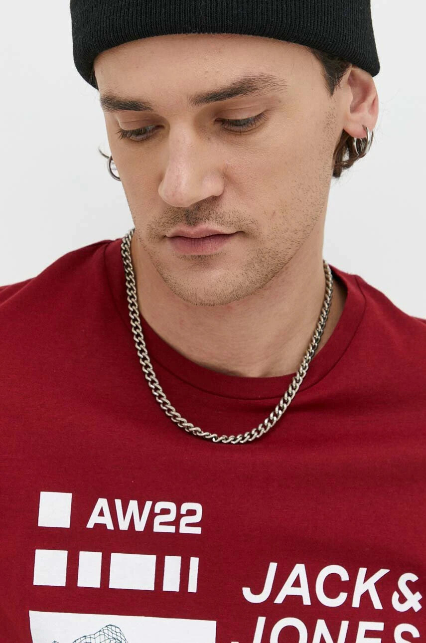 Jack & Jones Памучна Тениска - Pepit.bg