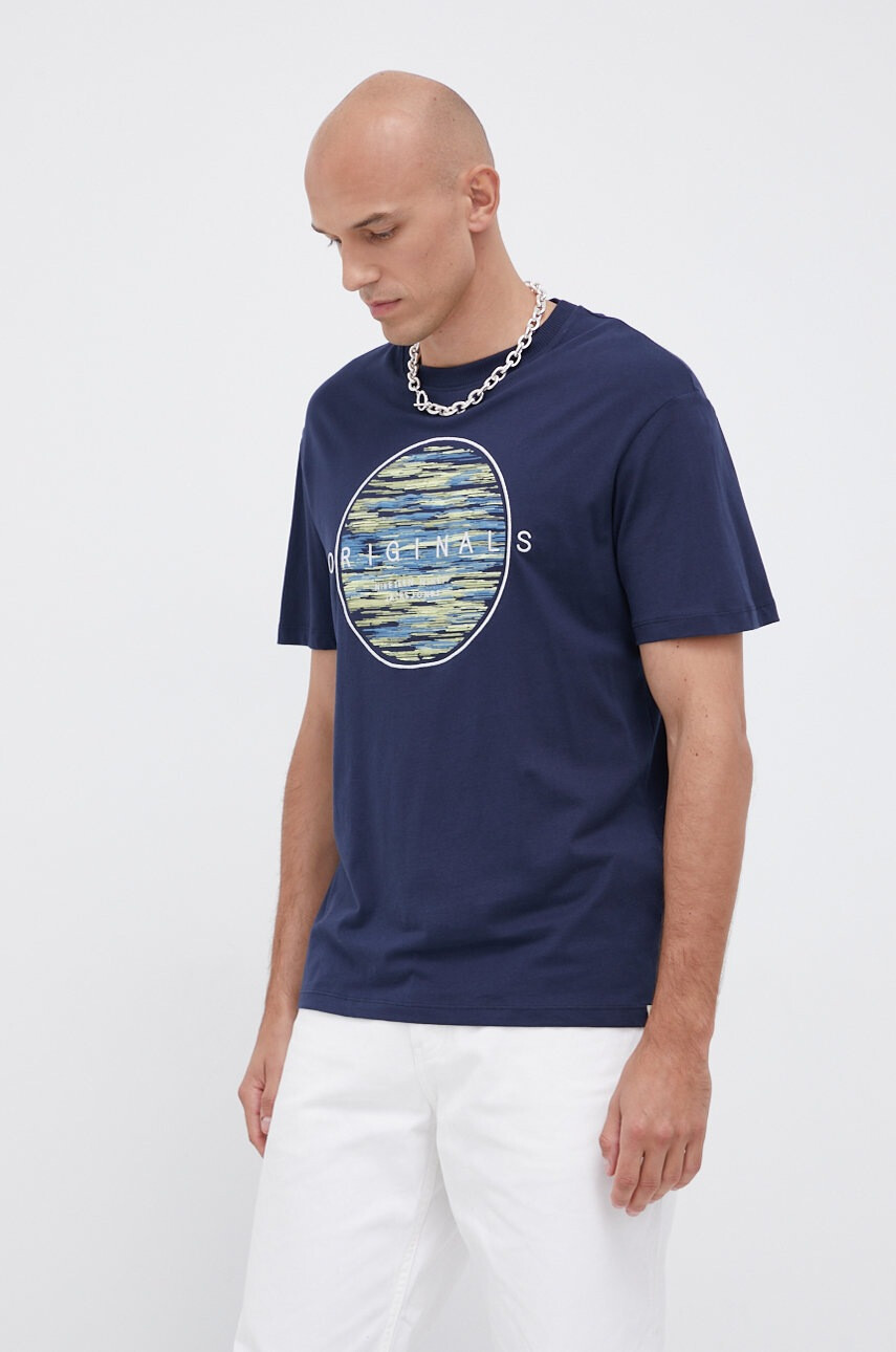 Jack & Jones Памучна тениска - Pepit.bg