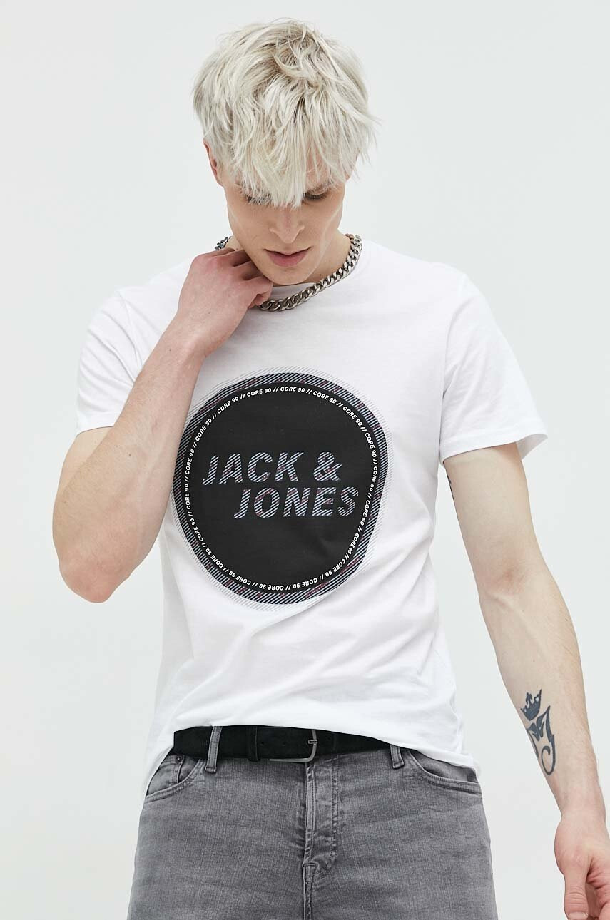 Jack & Jones Памучна тениска - Pepit.bg
