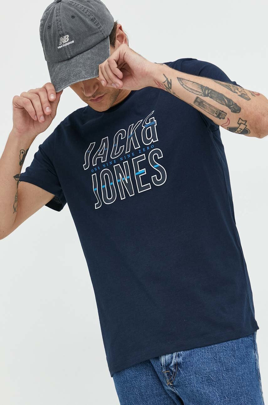 Jack & Jones Памучна Тениска - Pepit.bg