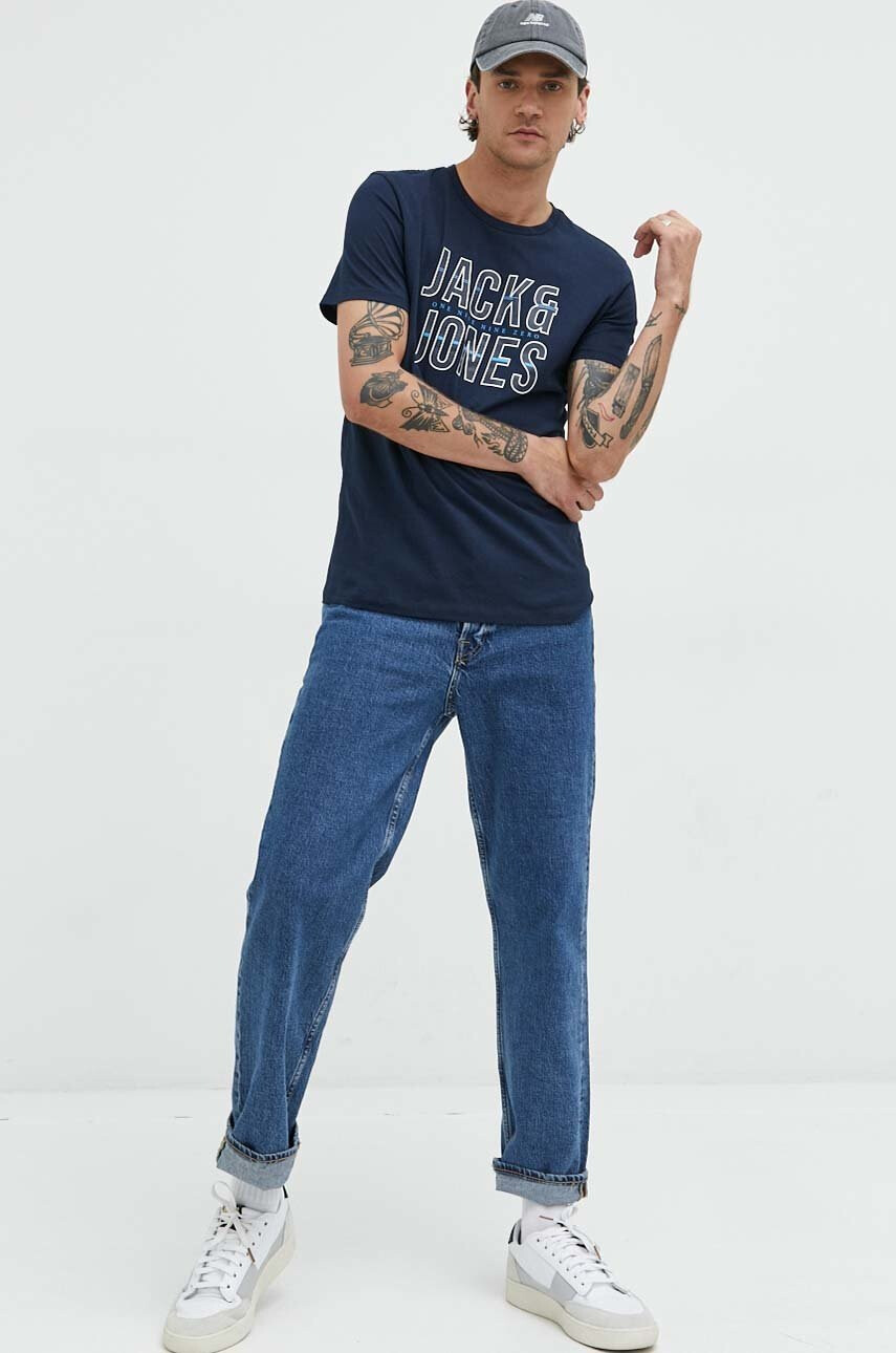 Jack & Jones Памучна Тениска - Pepit.bg