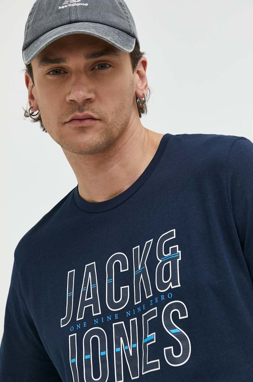 Jack & Jones Памучна Тениска - Pepit.bg
