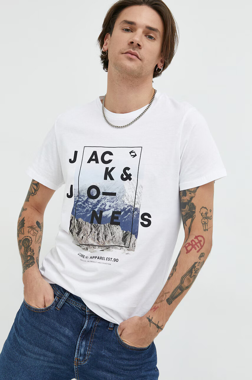 Jack & Jones Памучна Тениска - Pepit.bg