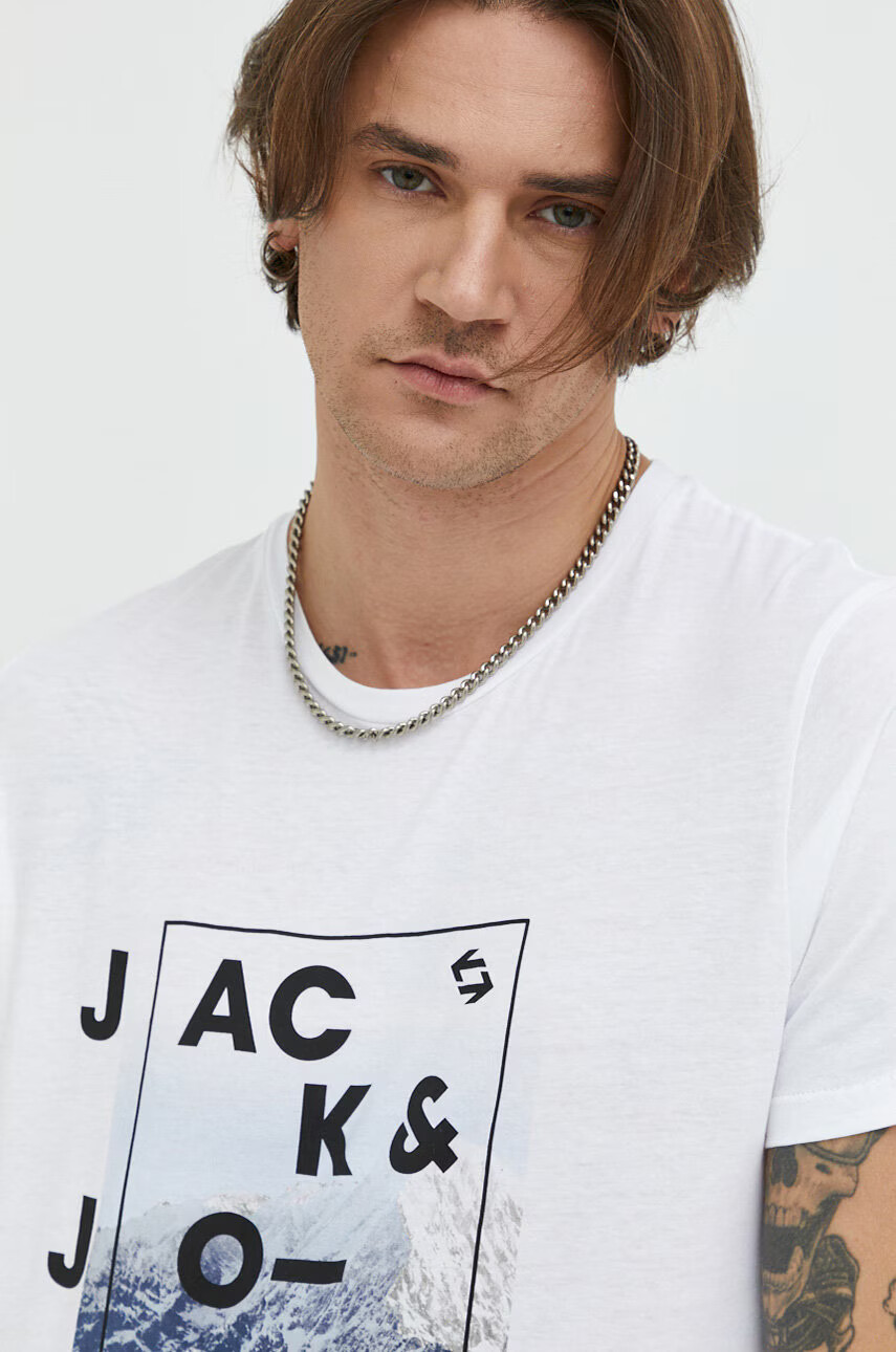 Jack & Jones Памучна Тениска - Pepit.bg