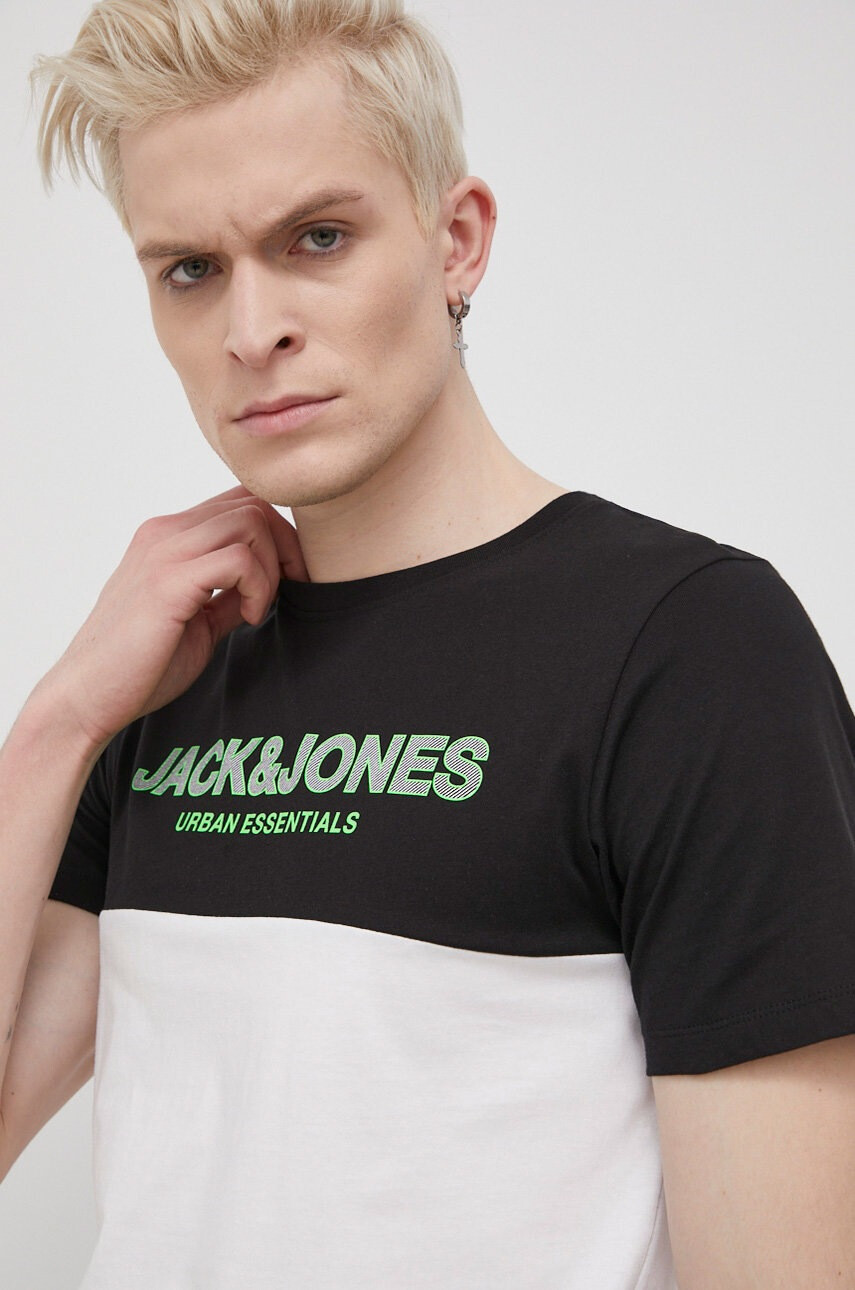 Jack & Jones Памучна тениска - Pepit.bg