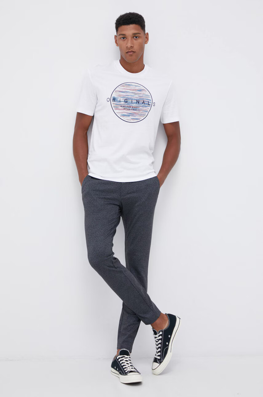 Jack & Jones Памучна тениска - Pepit.bg
