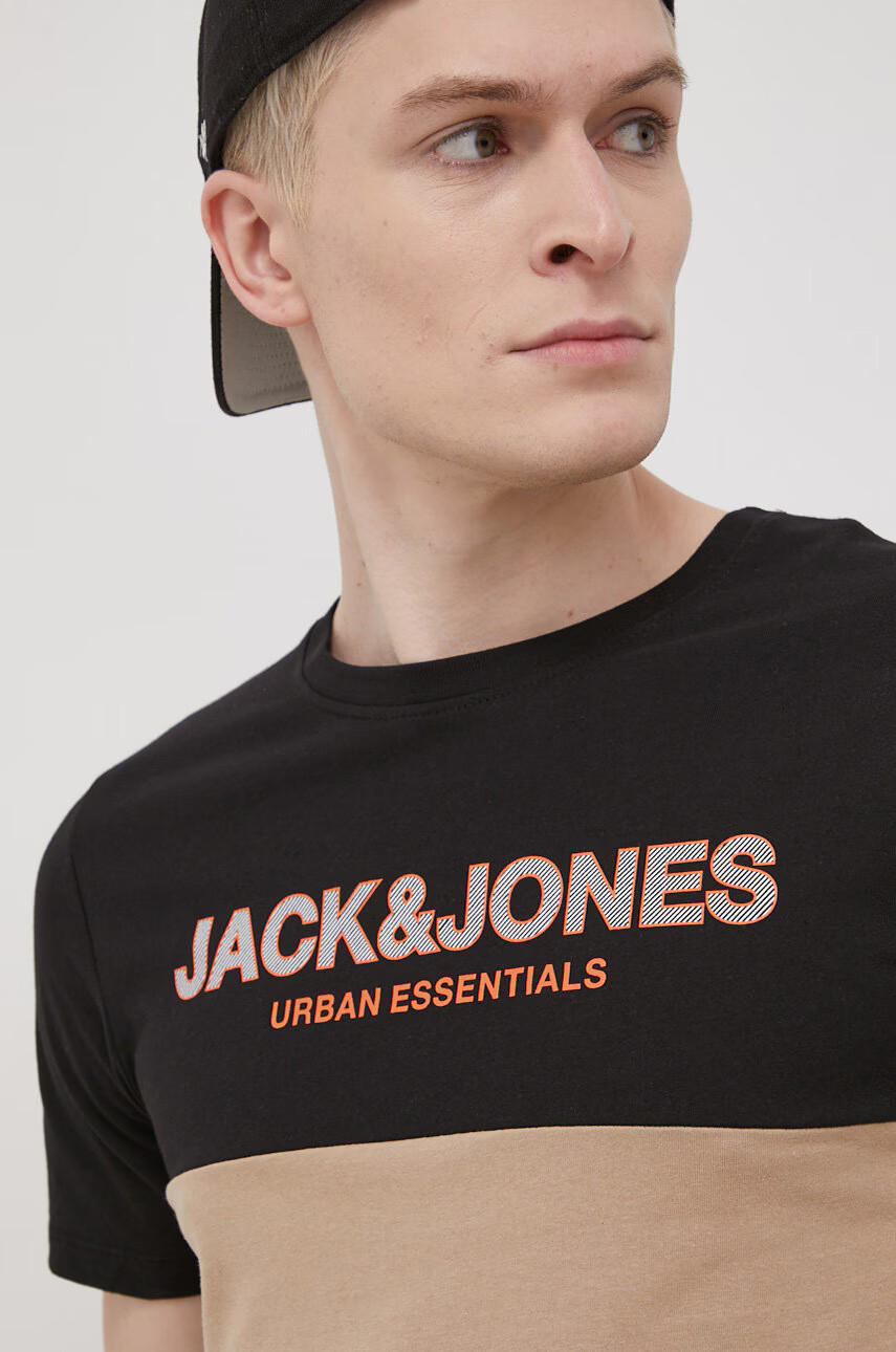 Jack & Jones Памучна тениска - Pepit.bg