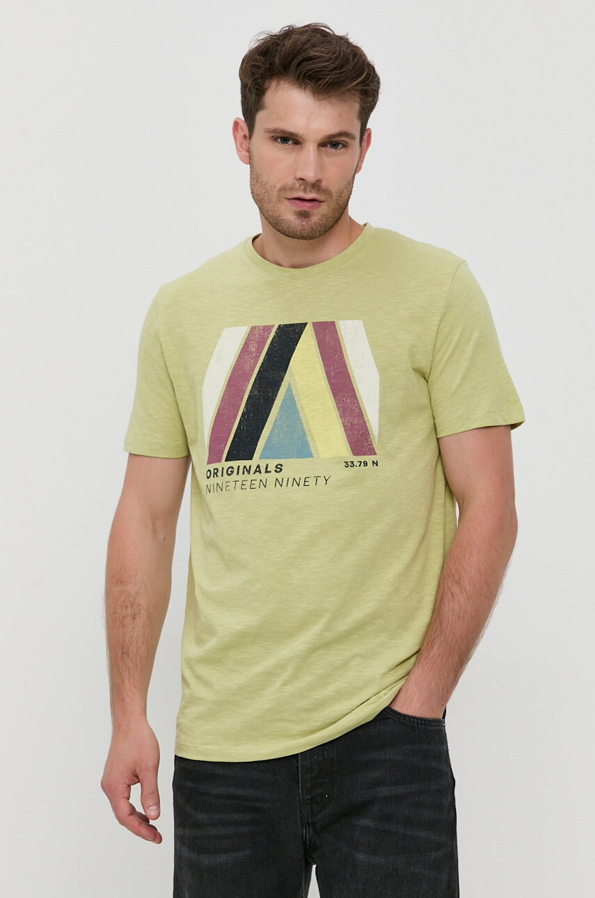 Jack & Jones Памучна тениска - Pepit.bg