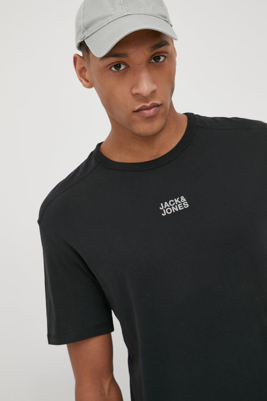 Jack & Jones Памучна тениска - Pepit.bg