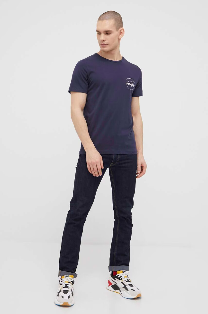 Jack & Jones Памучна тениска - Pepit.bg