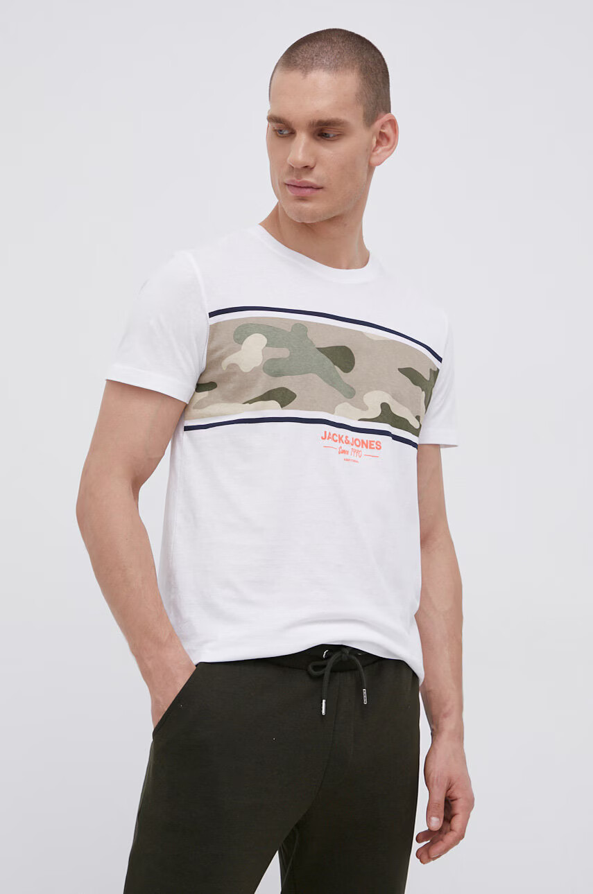 Jack & Jones Памучна тениска - Pepit.bg