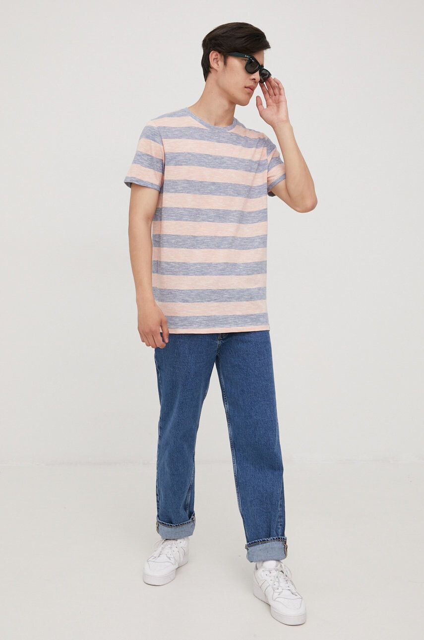 Jack & Jones Памучна тениска - Pepit.bg