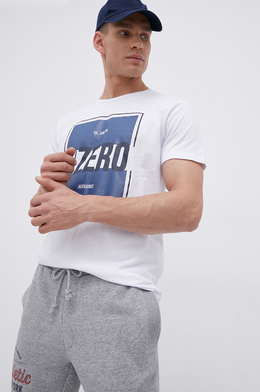 Jack & Jones Памучна тениска - Pepit.bg