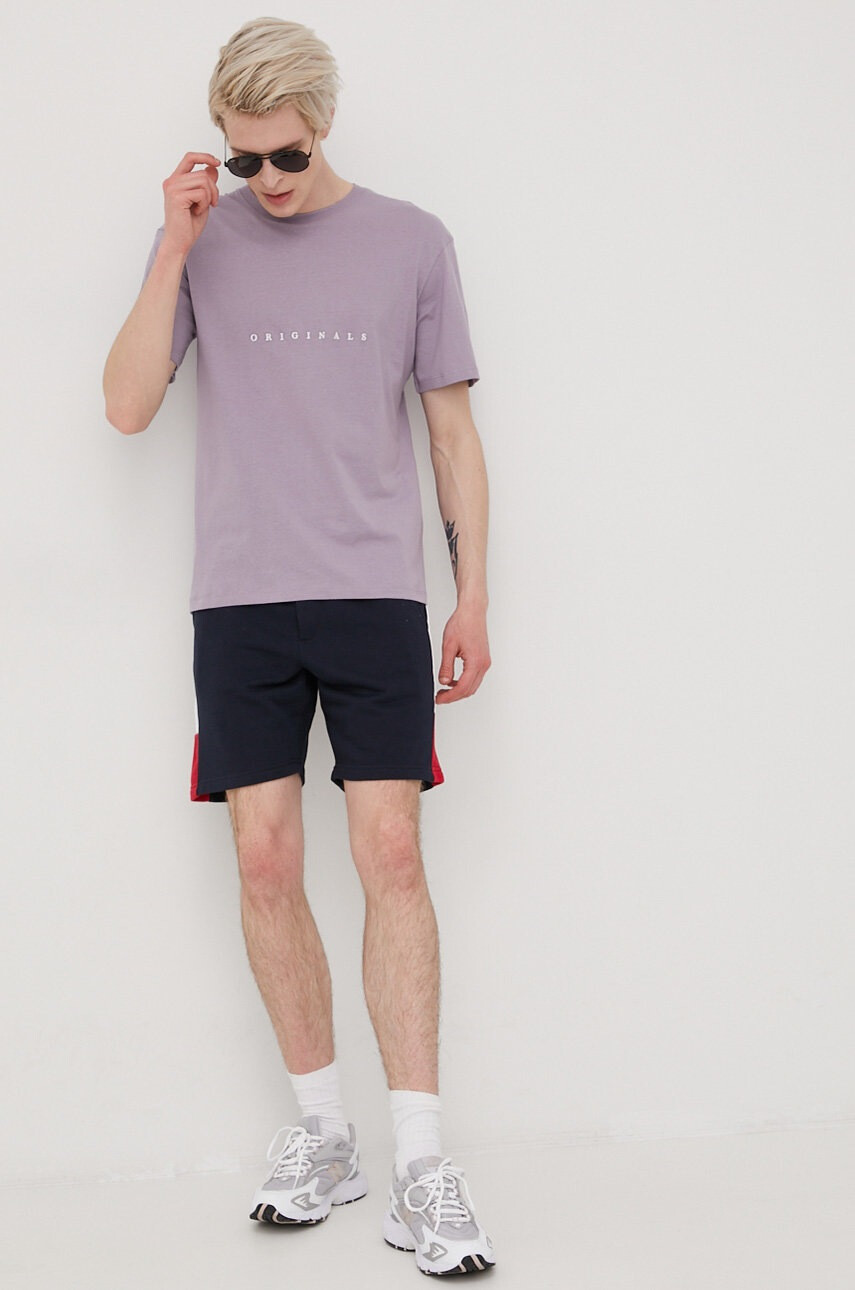 Jack & Jones Памучна тениска - Pepit.bg
