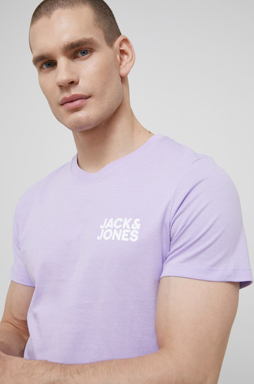 Jack & Jones Памучна тениска - Pepit.bg