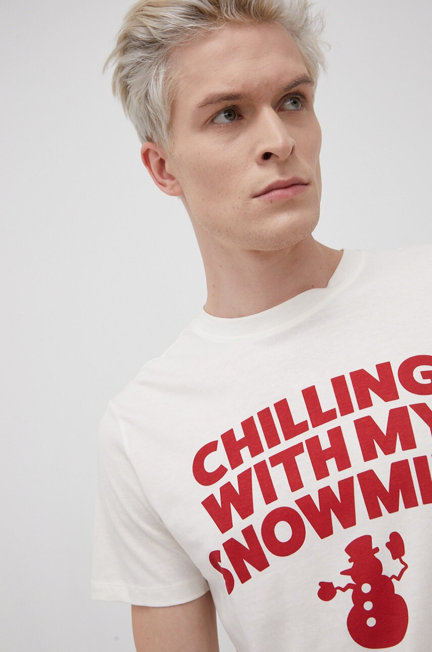 Jack & Jones Памучна тениска - Pepit.bg