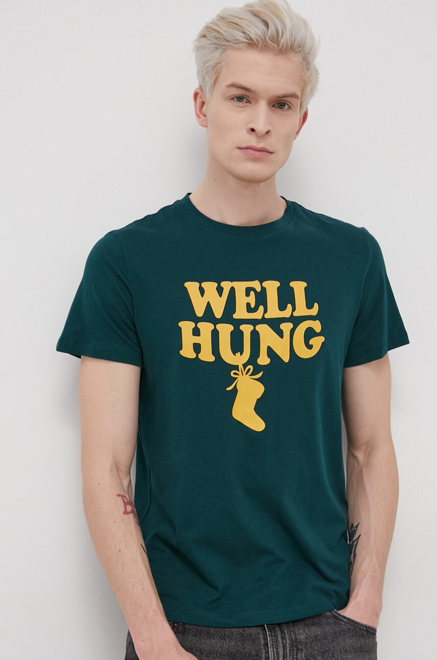 Jack & Jones Памучна тениска - Pepit.bg