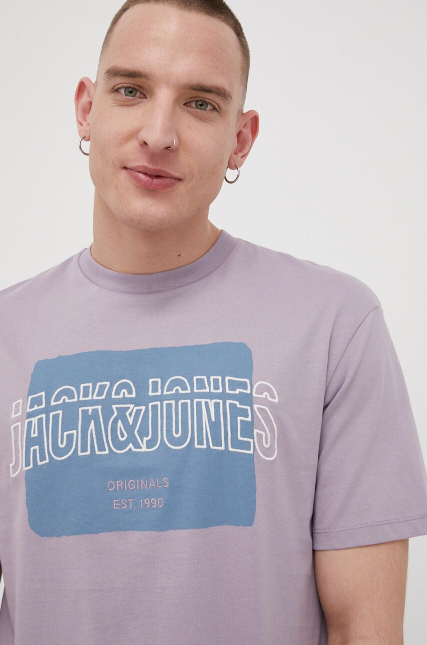 Jack & Jones Памучна тениска - Pepit.bg