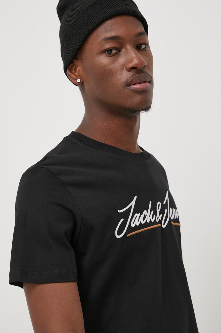 Jack & Jones Памучна тениска - Pepit.bg