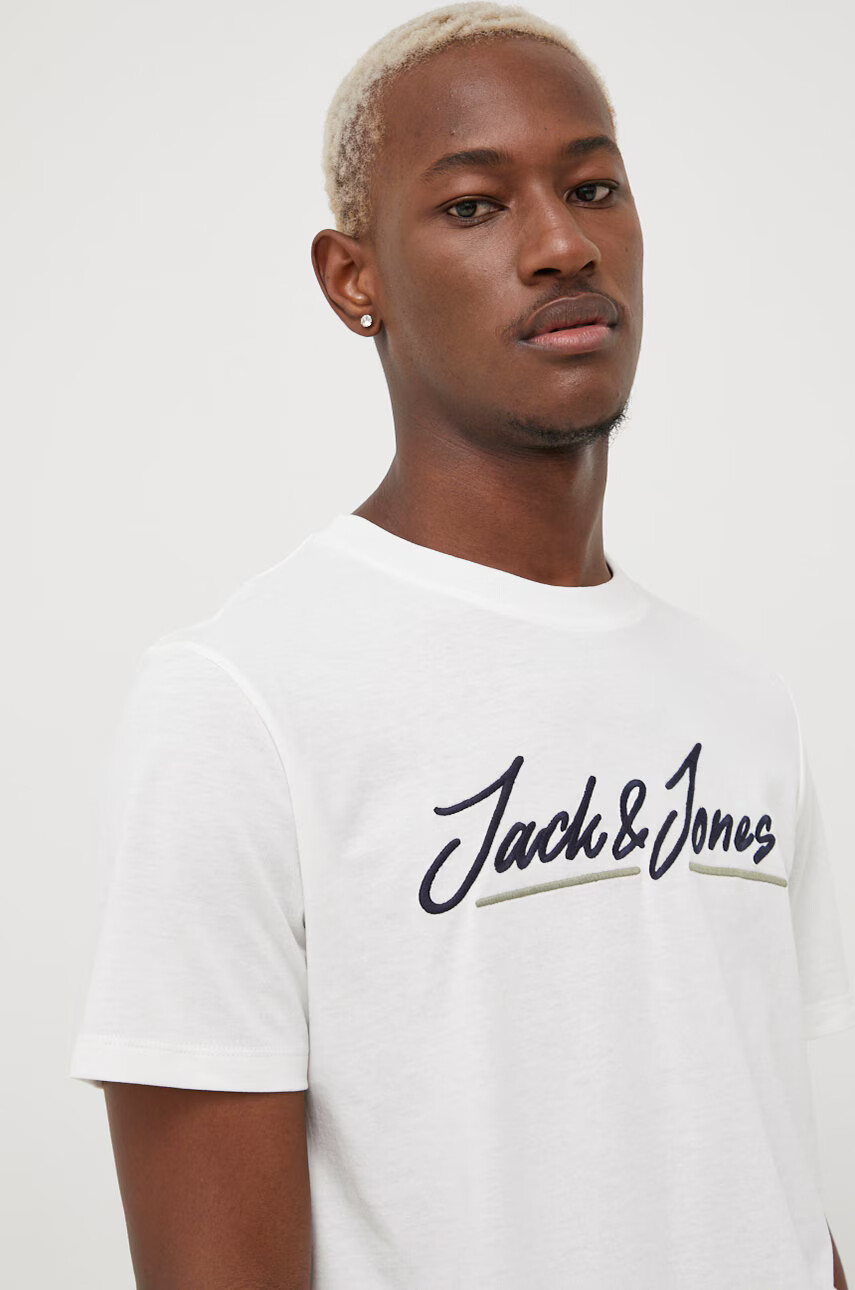 Jack & Jones Памучна тениска - Pepit.bg