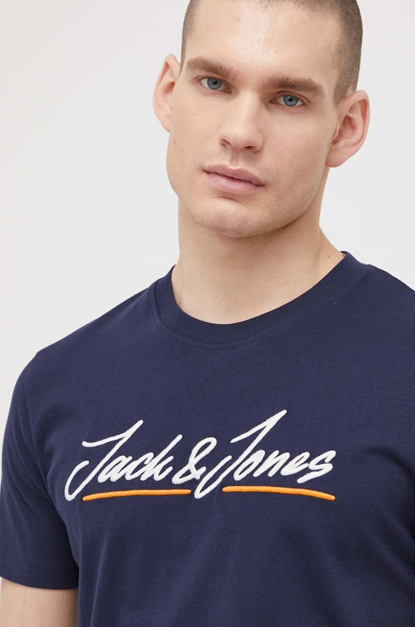 Jack & Jones Памучна тениска - Pepit.bg