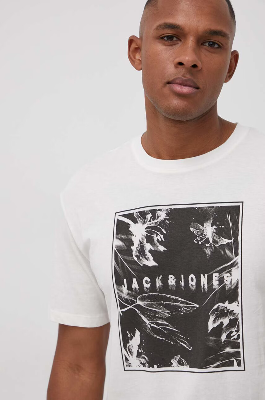 Jack & Jones Памучна тениска - Pepit.bg
