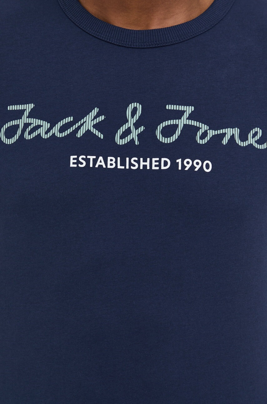 Jack & Jones Памучна тениска Jcoberg - Pepit.bg