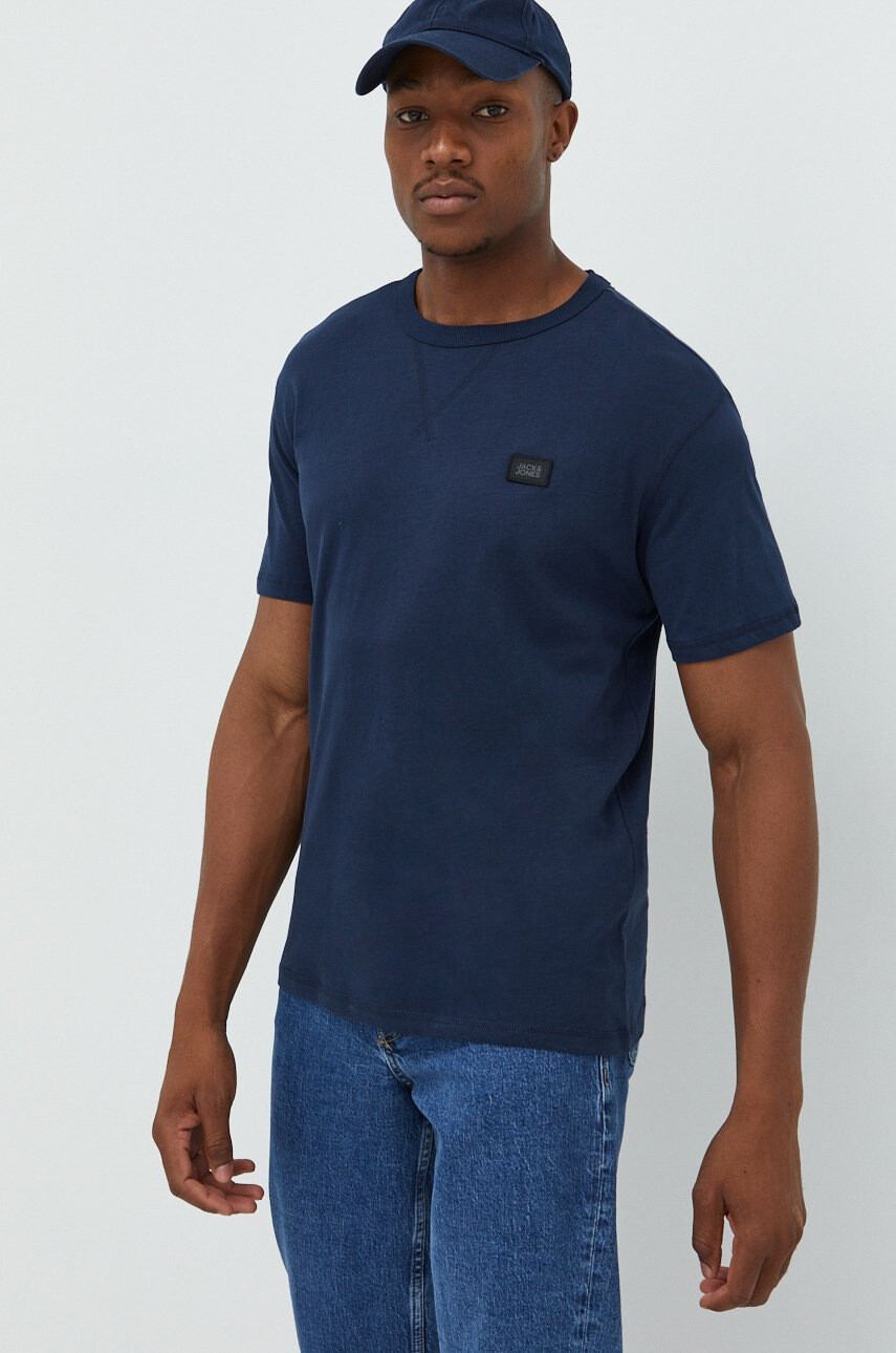 Jack & Jones Памучна тениска Jcoclassic - Pepit.bg