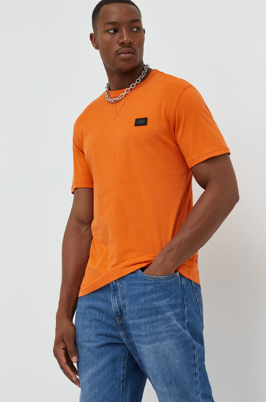 Jack & Jones Памучна тениска Jcoclassic - Pepit.bg