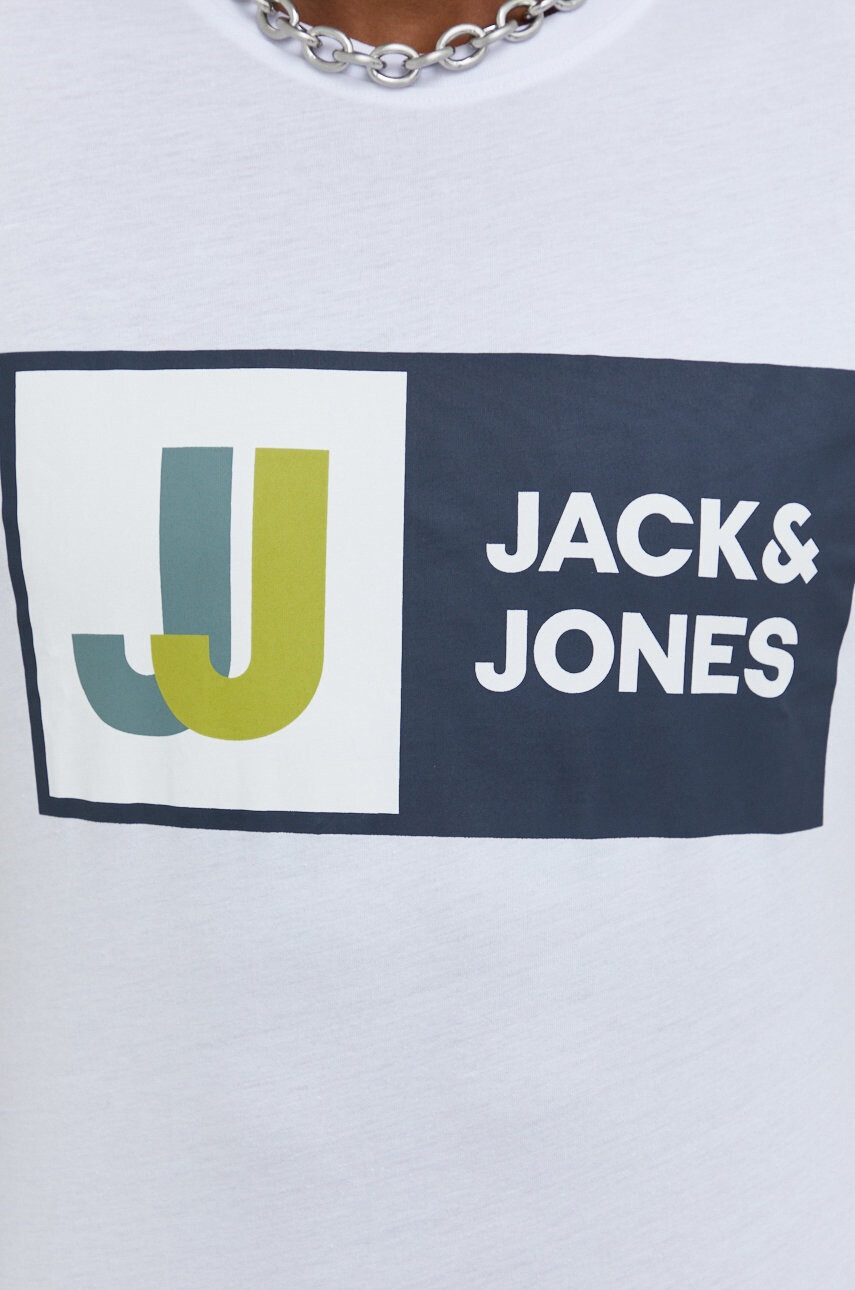 Jack & Jones Памучна тениска Jcologan - Pepit.bg