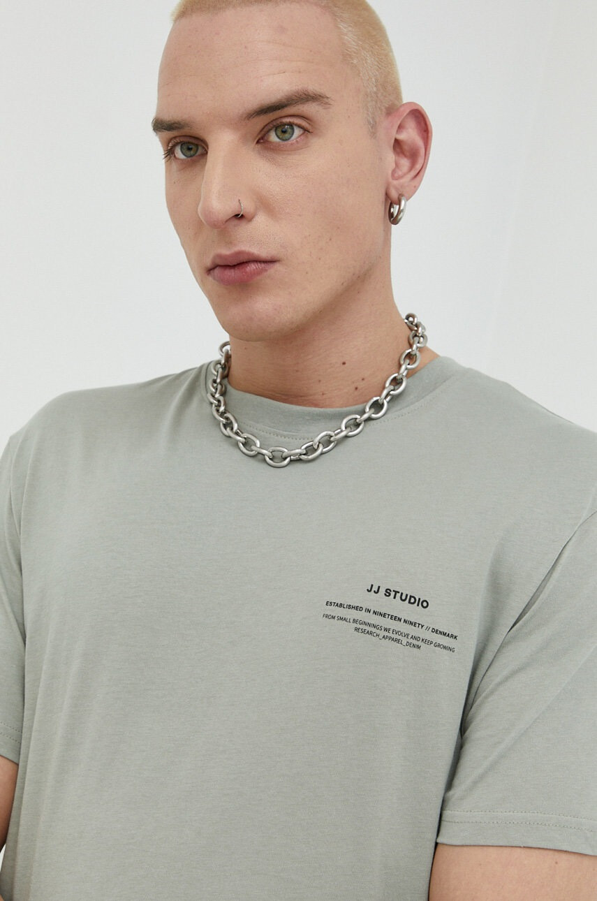 Jack & Jones Памучна тениска JJEFELIX - Pepit.bg