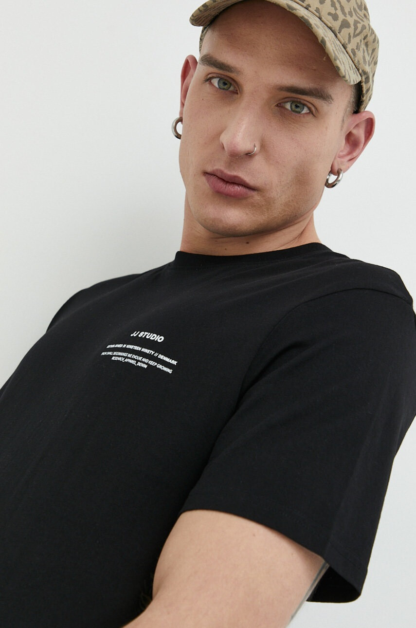 Jack & Jones Памучна тениска JJEFELIX - Pepit.bg