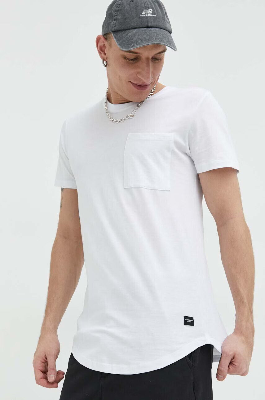 Jack & Jones Памучна тениска JJENOA - Pepit.bg