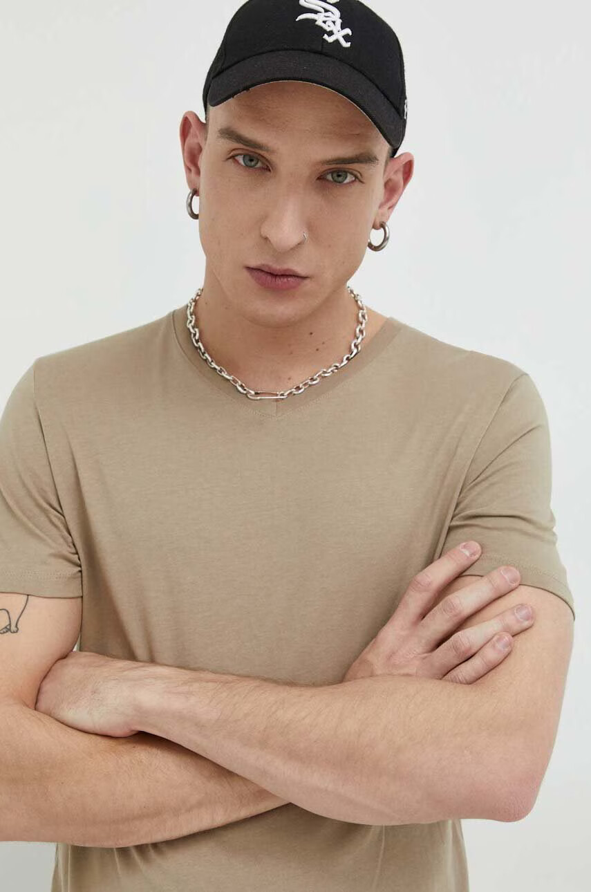 Jack & Jones Памучна тениска JJEORGANIC - Pepit.bg