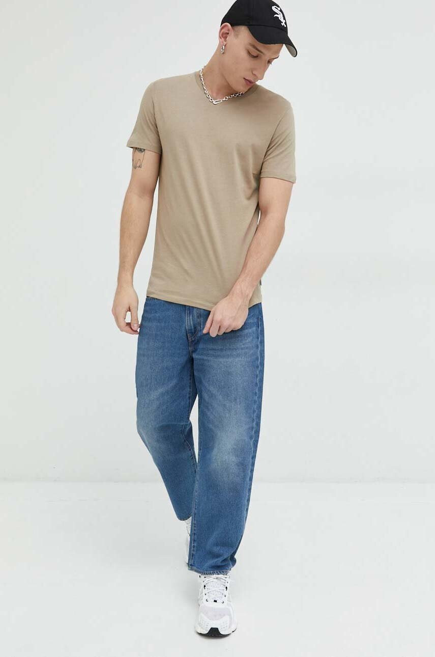 Jack & Jones Памучна тениска JJEORGANIC - Pepit.bg