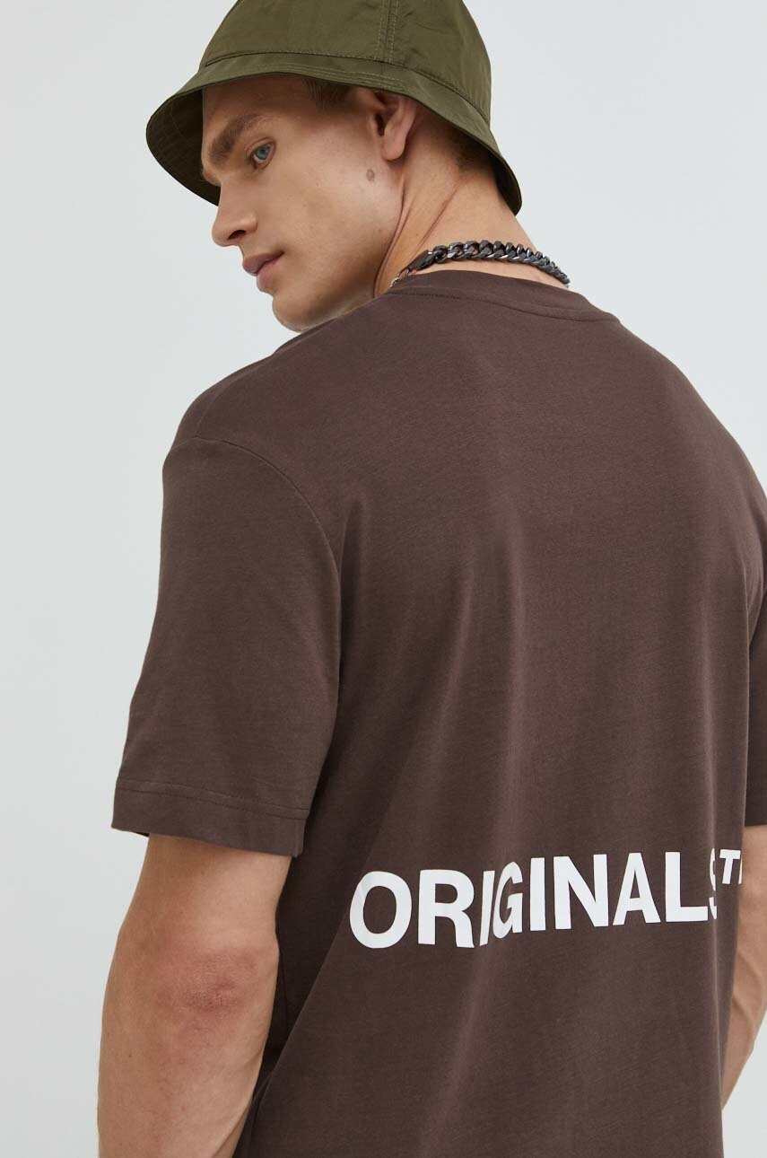 Jack & Jones Памучна тениска Jorclean - Pepit.bg