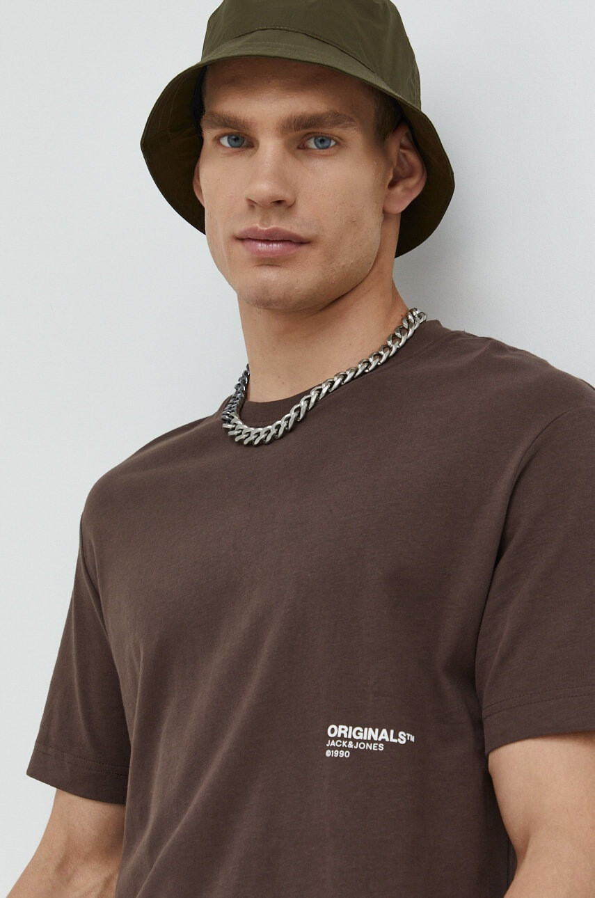 Jack & Jones Памучна тениска Jorclean - Pepit.bg