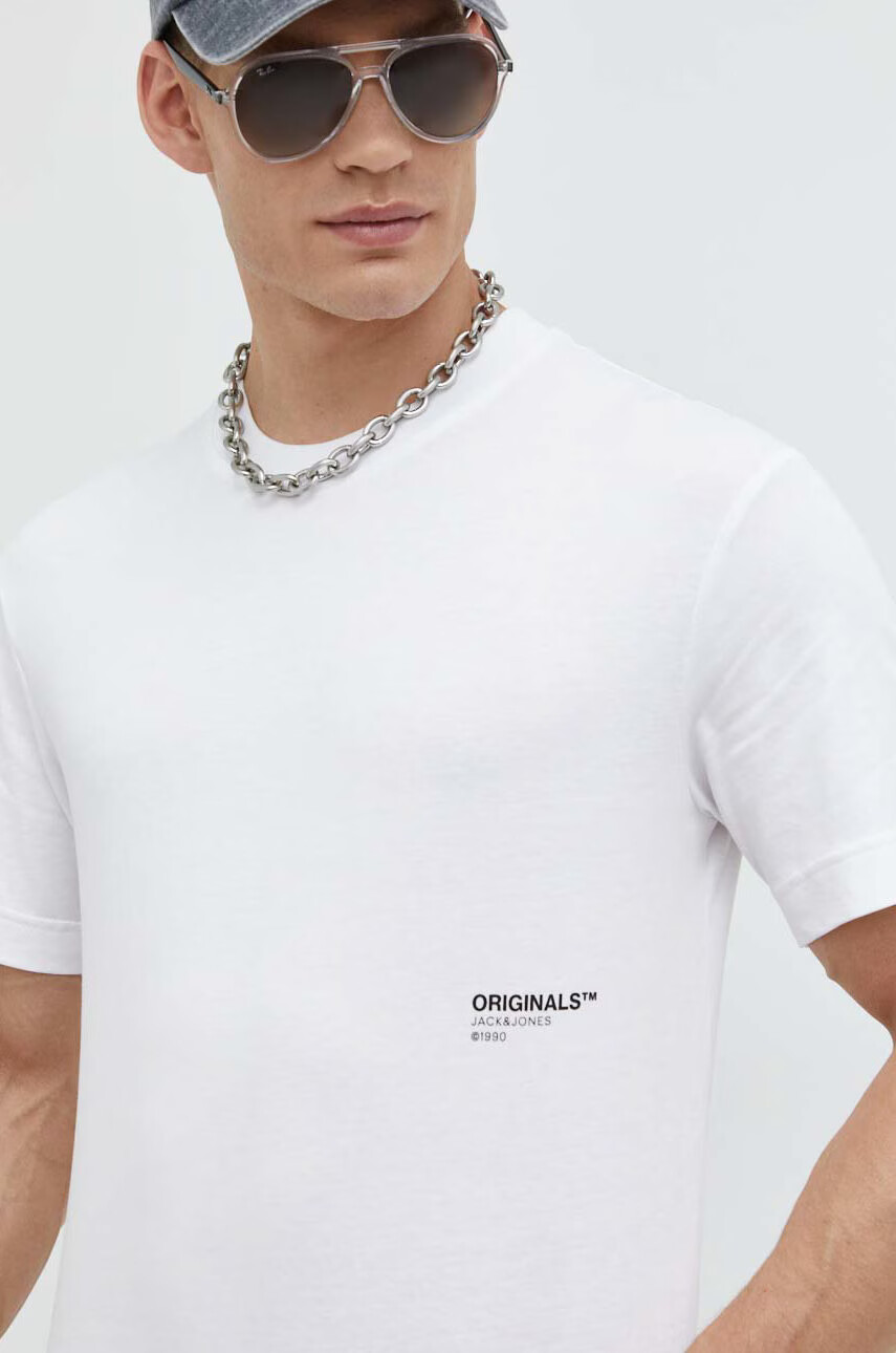 Jack & Jones Памучна тениска Jorclean - Pepit.bg
