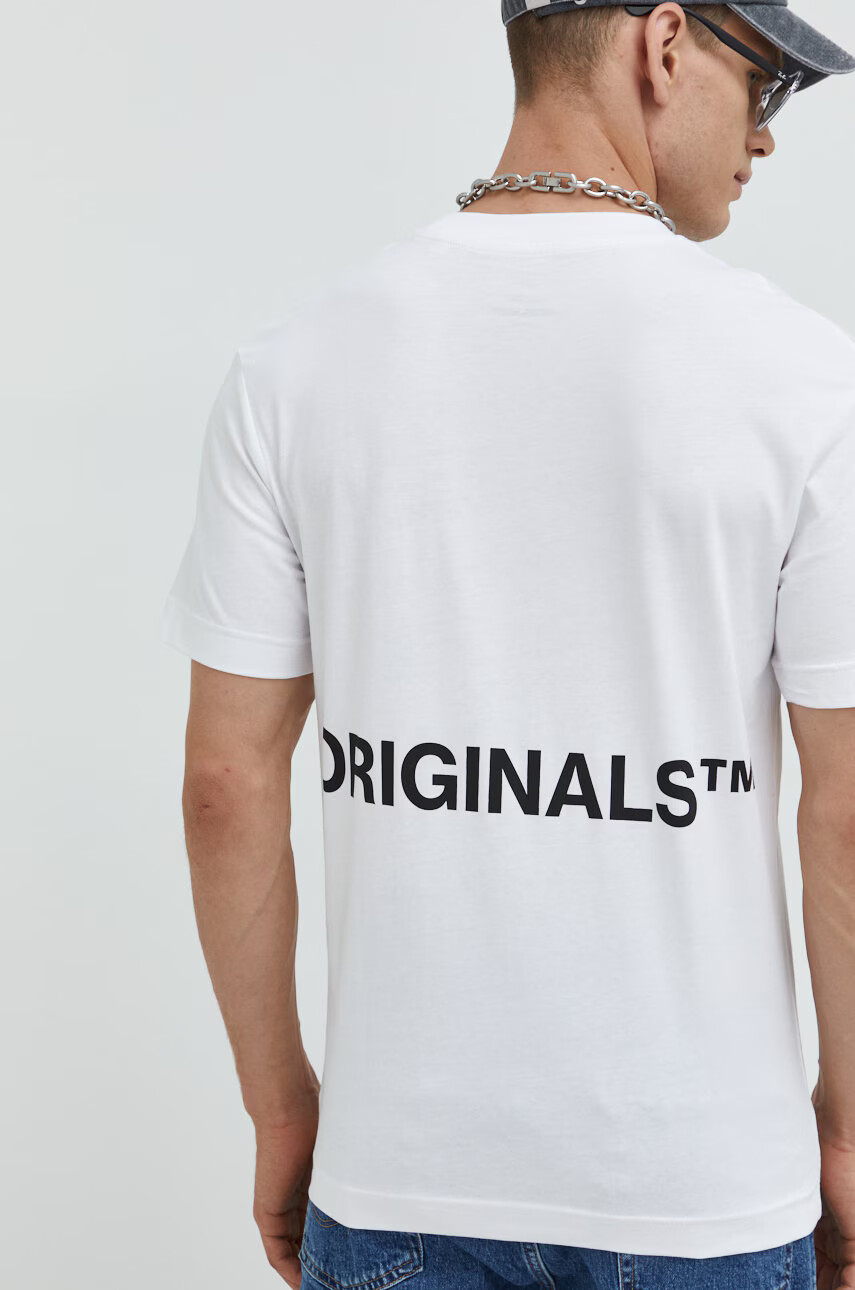 Jack & Jones Памучна тениска Jorclean - Pepit.bg