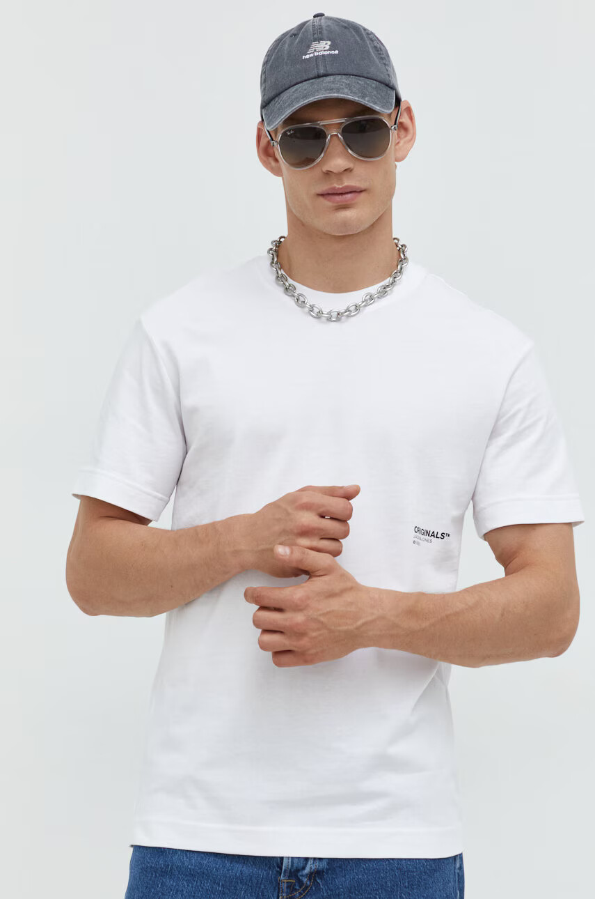 Jack & Jones Памучна тениска Jorclean - Pepit.bg