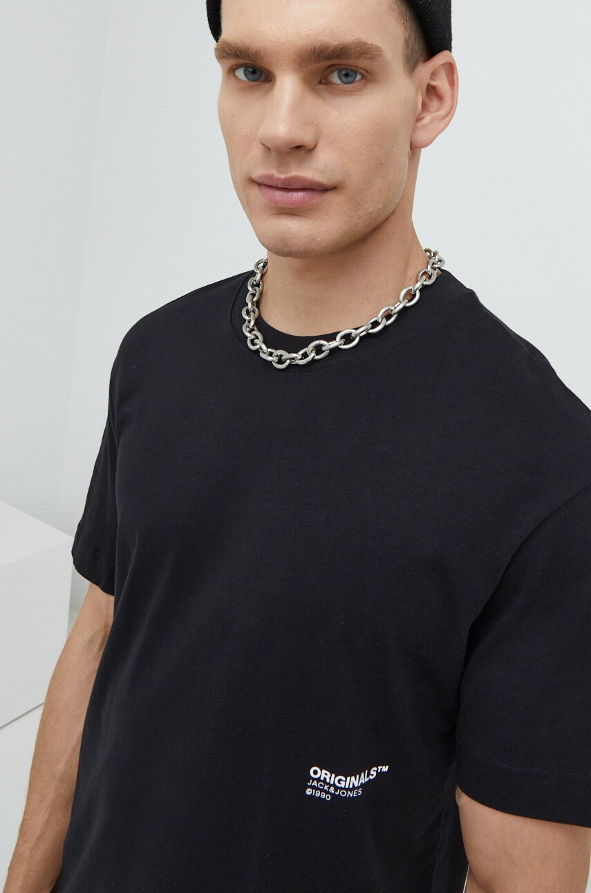 Jack & Jones Памучна тениска Jorclean - Pepit.bg