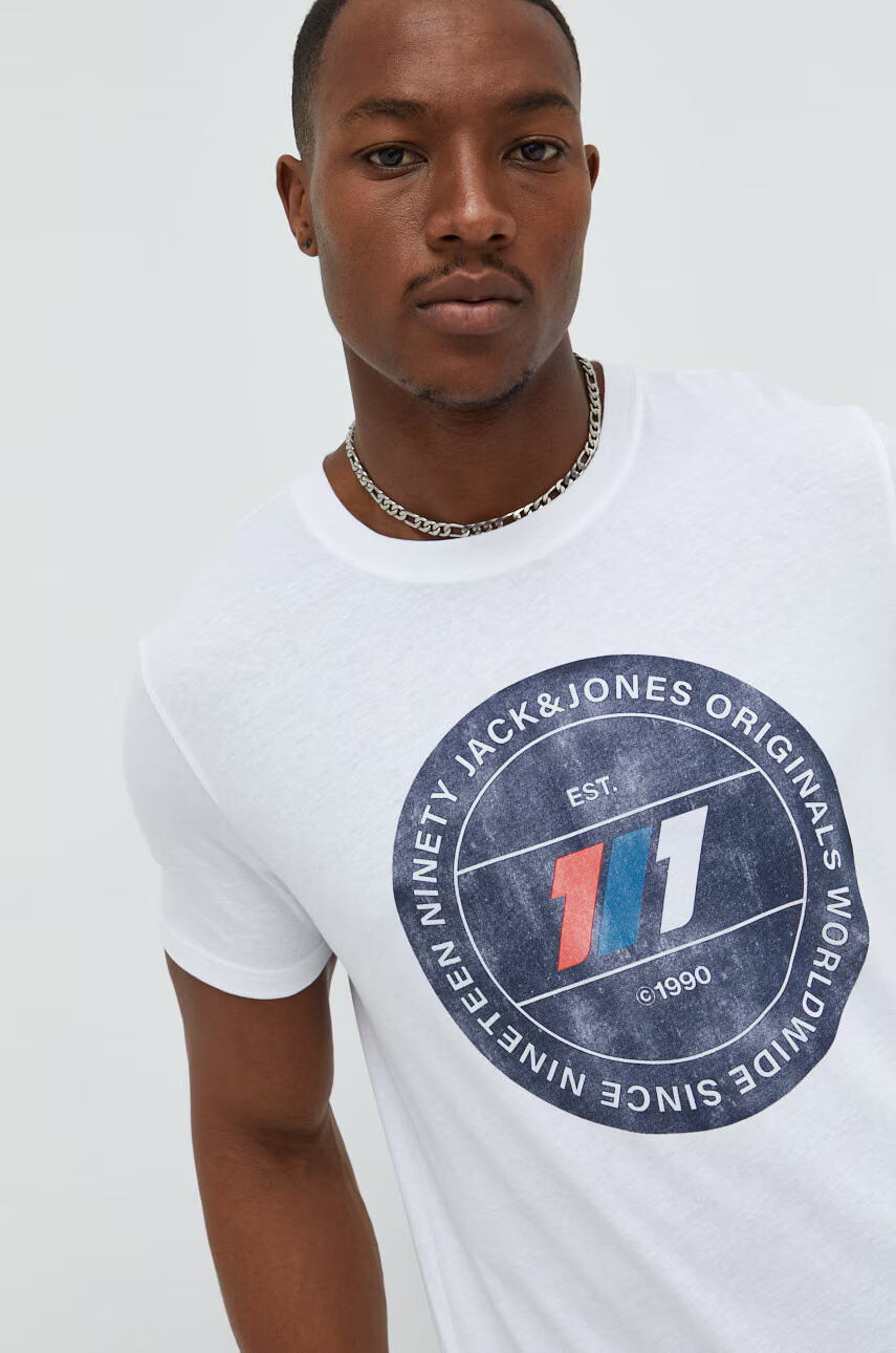 Jack & Jones Памучна тениска Jornate - Pepit.bg