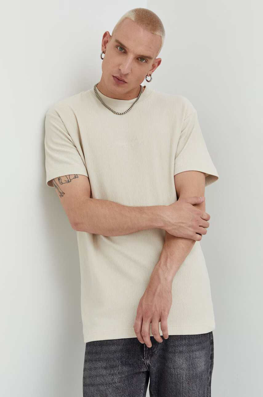 Jack & Jones Памучна тениска Jorriverside - Pepit.bg