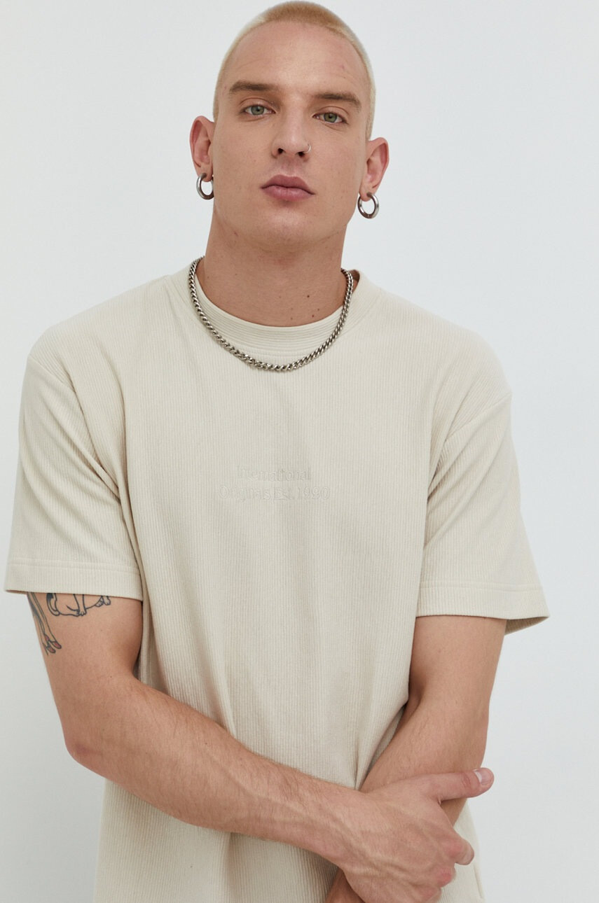 Jack & Jones Памучна тениска Jorriverside - Pepit.bg