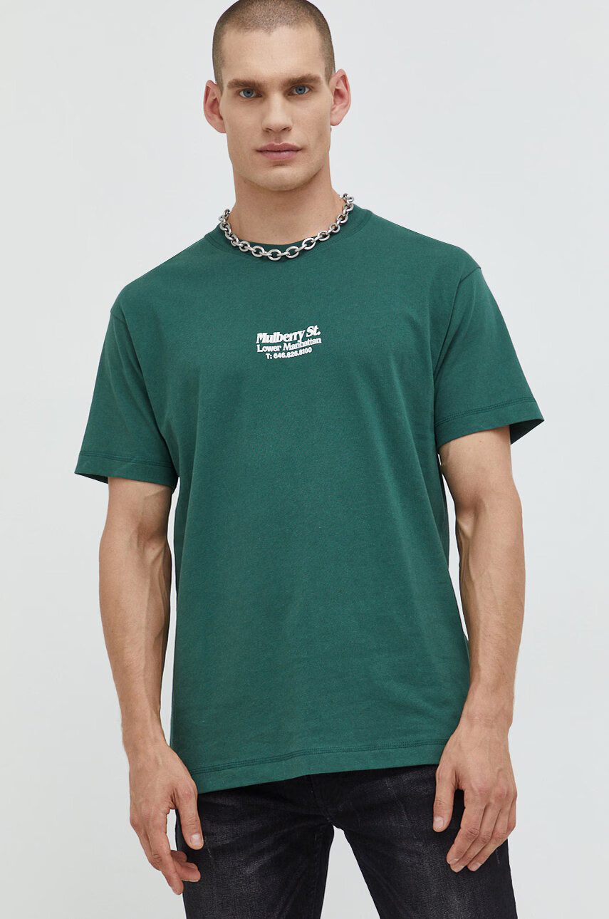 Jack & Jones Памучна тениска Jorriverside - Pepit.bg